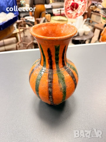 Троянска керамика / ваза / глина. №7870, снимка 3 - Антикварни и старинни предмети - 53477165