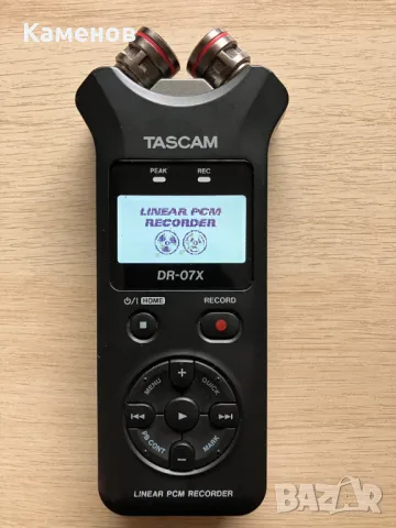 Аудио рекордер Tascam DR-07X, снимка 4 - Други - 49624884