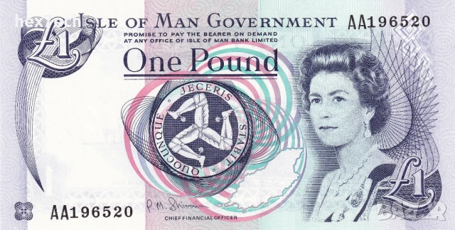 ❤️ ⭐ Остров Ман 1990-2009 1 паунд UNC нова ⭐ ❤️, снимка 2 - Нумизматика и бонистика - 54119755