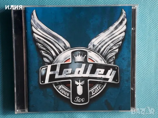 Hedley – 2008 - Never Too Late(Pop Rock), снимка 1 - CD дискове - 47739944