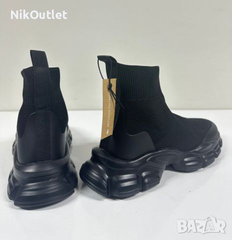 Yourturn Black Ankle Sock Sneakers, снимка 4 - Други - 45132494
