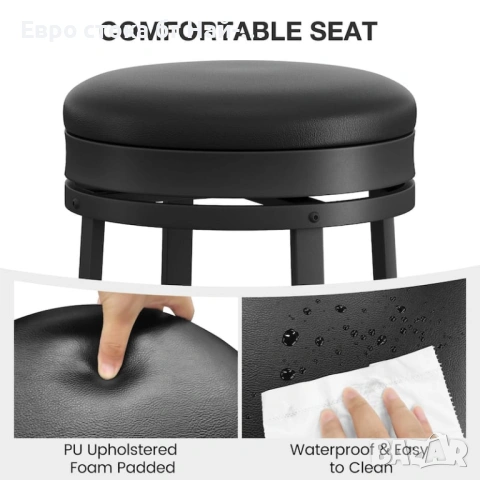 2 броя бар столове чистп нови , снимка 2 - Столове - 53893676