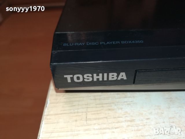 TOSHIBA BDX4350KE BLU-RAY DISC PLAYER 0106242128LNWC, снимка 8 - Плейъри, домашно кино, прожектори - 46011327