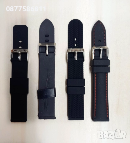 НОВА ЛУКСОЗНА СИЛИКОНОВА КАИШКА ЗА ЧАСОВНИК.СИЛИКОНОВИ КАИШКИ ЗА ЧАСОВНИЦИ ЯРКИ SILIKONOWA KAISHKA