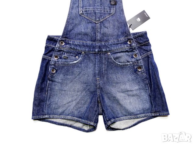 Нови G-star Raw Midge Short Overall WMN Дамски Къс Дънков Гащеризон , снимка 3 - Гащеризони - 45224189