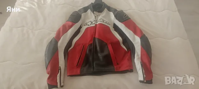 Кожено яке Alpinestars 54 , снимка 9 - Якета - 48380241