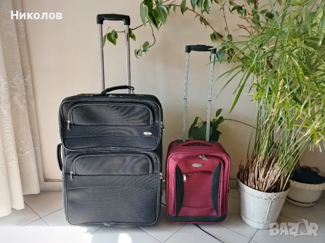 Куфари 2бр колелца "65/50/25см" 15€,"42/32/20см" "10€"!+Доставка!
