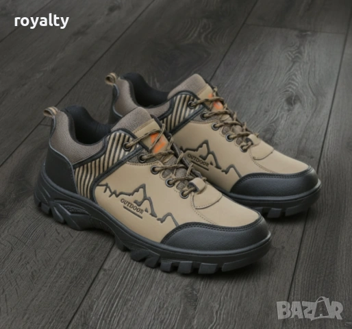 Мъжки обувки в кафяво