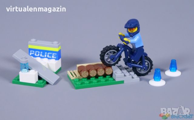 Конструктор Лего - модел LEGO Police 30638  - Обучение за полицейски моторист, снимка 2 - Конструктори - 46747293