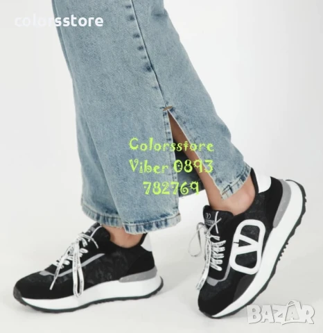 Дамски черни маратонки Valentino/BR45t