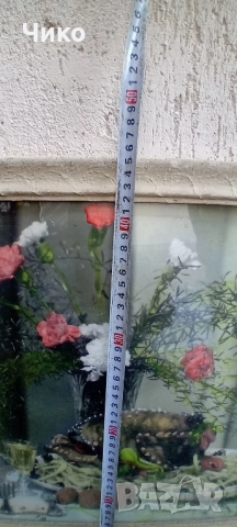 Голяма фото снимка картина натюрморт, снимка 4 - Антикварни и старинни предмети - 51810000