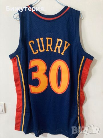 Оригинален мъжки баскетболен потник на Stephen Curry 2009-10 , снимка 3 - Спортни дрехи, екипи - 45713249