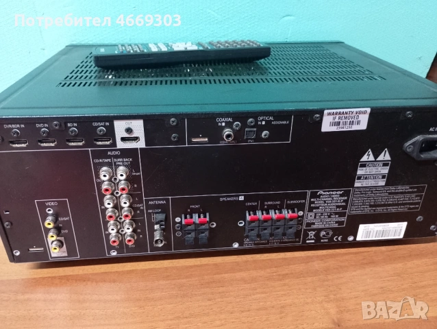 Pioneer VSX 321, снимка 5 - Ресийвъри, усилватели, смесителни пултове - 54257603