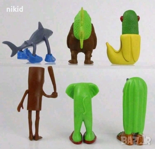 8 бр ITALIAN BRAINROT пластмасови фигурки за игра и украса торта топер , снимка 4 - Фигурки - 51770995