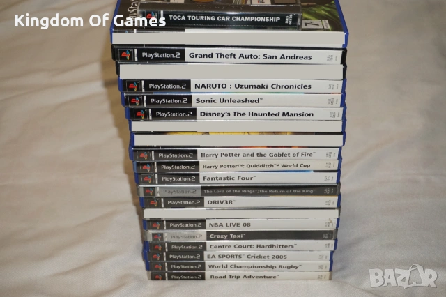 Игри за PS2 GTA San Andreas/Haunted Mansion/Naruto/Sonic/Harry Potter/NBA 08/TOCA Race Driver/LOTR, снимка 18 - Игри за PlayStation - 52594512