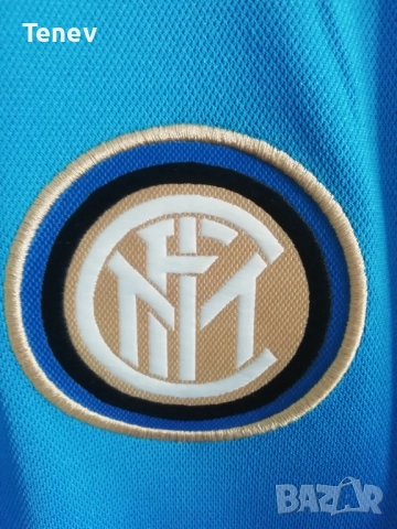 Inter Milan Nike оригинално горнище Интер Милан мъжко размер L, снимка 7 - Спортни дрехи, екипи - 52940277