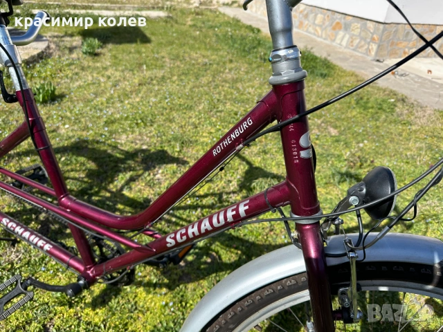 немски тандем велосипед "Schauff Rothenburg", снимка 4 - Велосипеди - 53839268