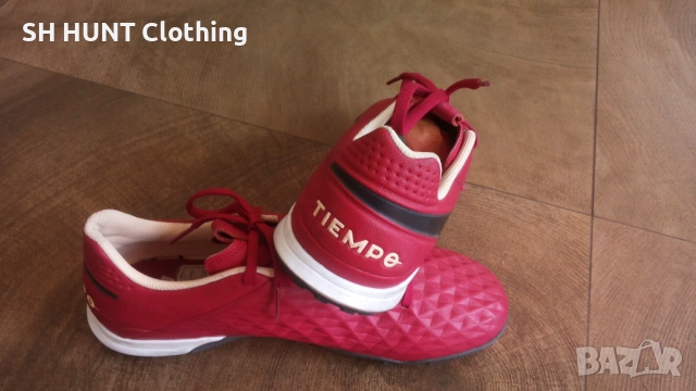 NIKE TIEMPO Leather Astro Turf Football Размер EUR 42 / UK 7,5 стоножки за футбол 134-14-S, снимка 6 - Футбол - 53042680