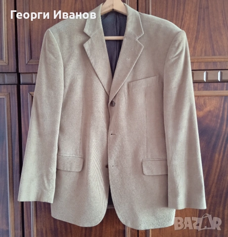 ИЗГОДНО! PALAZZO L италианско спортно-елегантно джинсово сако блейзър Corduroy Jacket Blazer