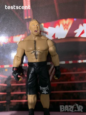 Екшън фигура WWE Brock Lesnar Брок Леснар Mattel figure играчка WWE UFC MMA , снимка 3 - Колекции - 48509107