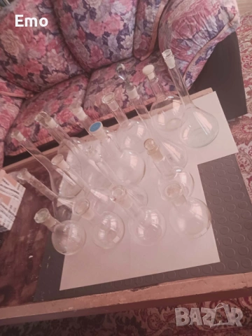 Стъклени колби лично предаване , снимка 2 - Лаборатория - 53633831