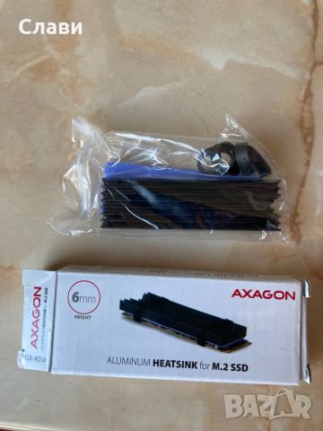 Охладител за SSD, NVME Axagon нов , снимка 1 - Други - 46246961