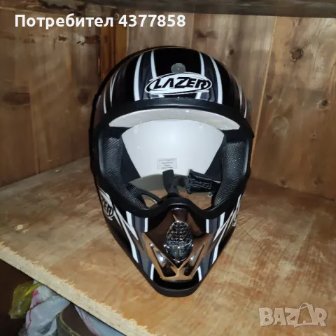 Lazer каска downhill off -road , снимка 1 - Други спортове - 48942137