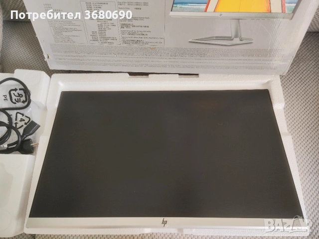 Монитор 23.8" HP 24f, Full HD, IPS, Ultra slim