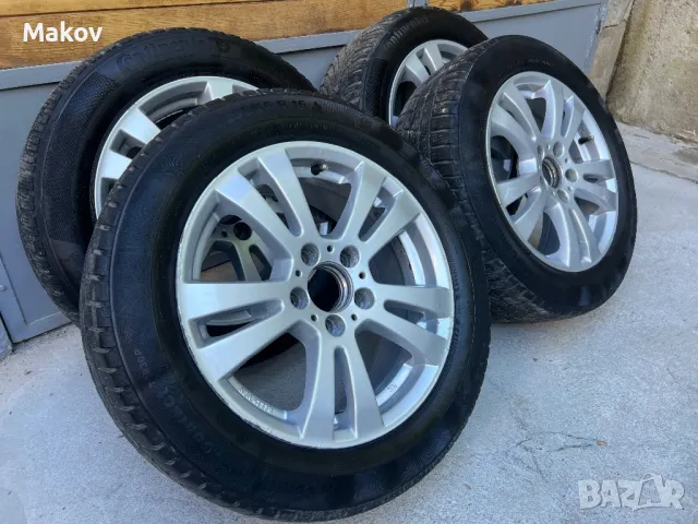 5х112 16 Джанти с Гуми Mercedes C E Class W204 Facelift , снимка 12 - Гуми и джанти - 50155162