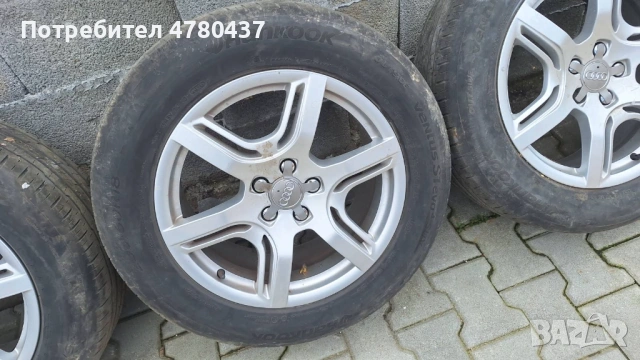 Джанти с гуми 18 за Ауди Audi, снимка 2 - Гуми и джанти - 54007772