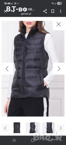 Tommy Hilfiger пухен елек, снимка 2 - Елеци - 51681234