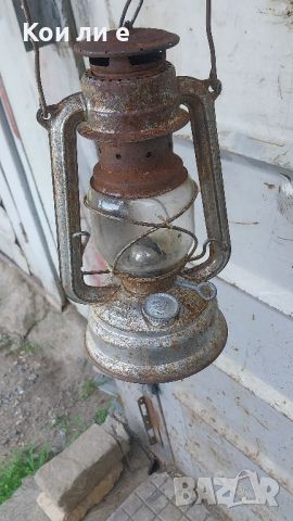 Стар немски фенер , снимка 4 - Антикварни и старинни предмети - 45195479