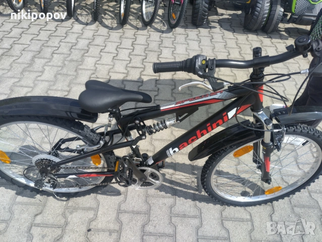 SPRINT Велосипед 24" Bachini Speed FSP черен.червен, снимка 3 - Велосипеди - 53848801