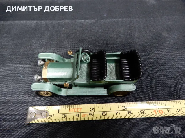 СТАРА РЕТРО МЕТАЛНА КОЛИЧКА ROLLS ROYCE MATCHBOX MOY ENGLAND, снимка 7 - Колекции - 50154147