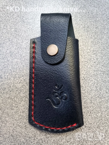 Кания за сгъваем нож ръчно изработена, снимка 3 - Ножове - 51692417