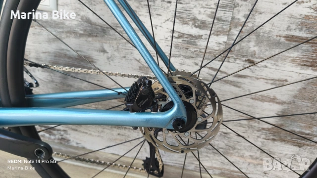 Карбонов шосеен велосипед Giant TCR Pro 1 Disc 105 Di2 DT Swiss R470 | M, снимка 15 - Велосипеди - 53709234