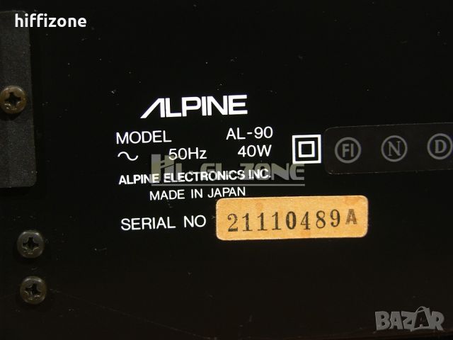 ДЕК   Alpine al-90 , снимка 10 - Декове - 46413001