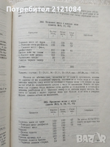 Сборник рецепти за диетични ястия - 1984г., снимка 8 - Специализирана литература - 54173343