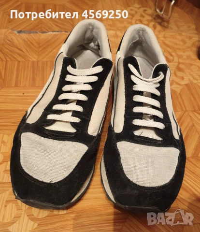 Мъжки обувки Armani exchange, оригинални, размер 46, използвани, снимка 2 - Ежедневни обувки - 53777634