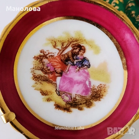 Порцелан Limoges, снимка 10 - Други ценни предмети - 52384854