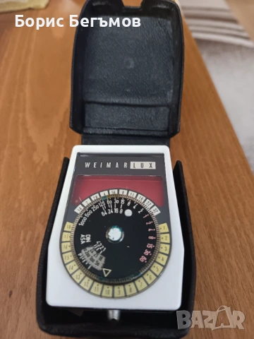 Немски фотографски светломер Welmar Lux, снимка 8 - Антикварни и старинни предмети - 53784839