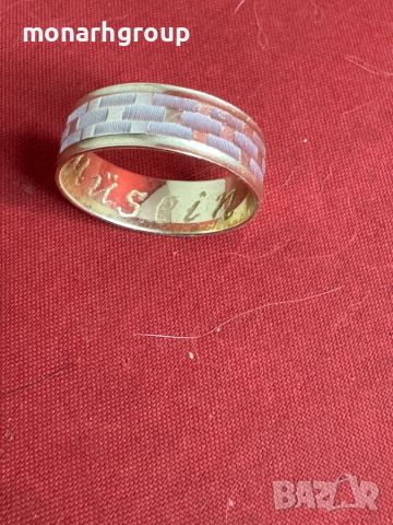Златен пръстен, снимка 2 - Пръстени - 46450842