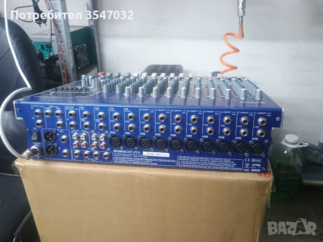 Пулт YAMAHA MG16 6FX, снимка 6 - Ресийвъри, усилватели, смесителни пултове - 53252977