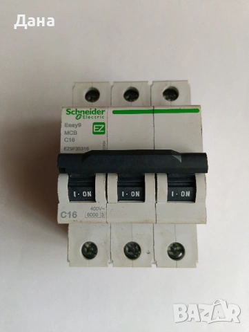 Автоматични предпазители--Шнайдер--6, 16, 25, 63 А, снимка 11 - Друга електроника - 50435513