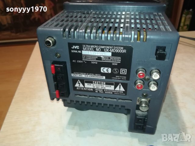 JVC CD/MINIDISC RECEIVER 0406240821LNWC, снимка 7 - Ресийвъри, усилватели, смесителни пултове - 46049154