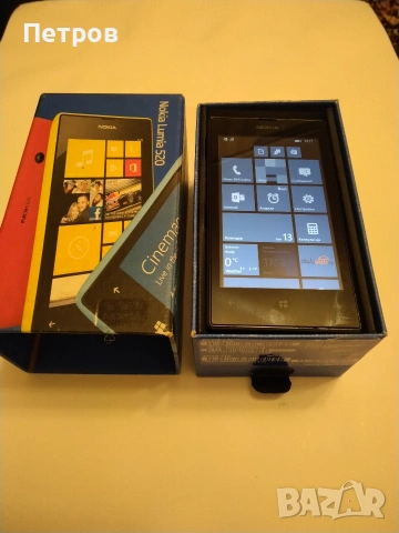 Продавам GSM / мобилен телефон Nokia Lumia 520 black, снимка 3 - Nokia - 54196431