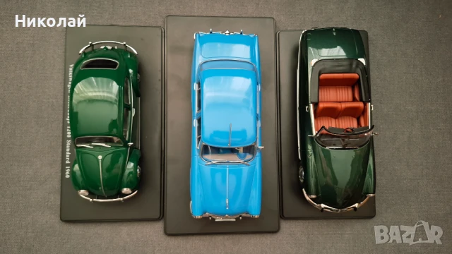 1960 Volkswagen Beetle/Escarabajo 1200 1:24 Hachette/Salvat Diecast Колекционерски модел количка, снимка 10 - Колекции - 46442674