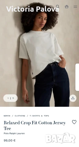 Маркова блуза/тениска RALPH LAUREN , снимка 15 - Корсети, бюстиета, топове - 50578694