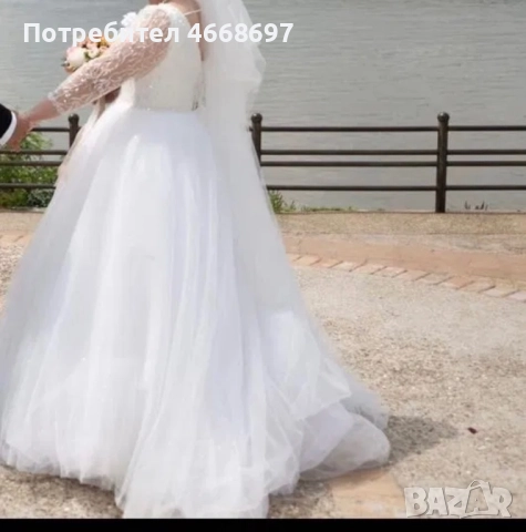 Булченска рокля , снимка 3 - Сватбени рокли - 52654456