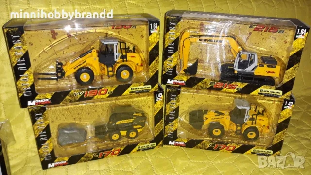 New Holland Construction Machinery 1.43 1.64 Scale E215 L170 W190 Top models, снимка 1 - Колекции - 48917924